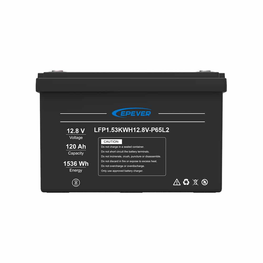 12.8V 120AhΜπαταρία Λιθίου EPEVERLFP1.53KWH12.8V-P65L2